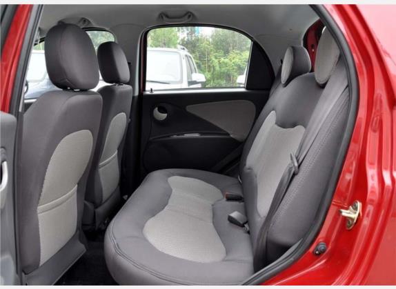 瑞麒M1 2009款 进化版 1.0L 手动豪华型 车厢座椅   后排空间