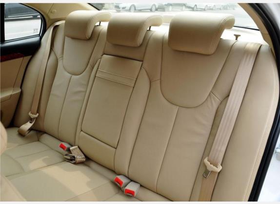 荣威350 2010款 350D 1.5L 自动迅豪版 车厢座椅   后排空间