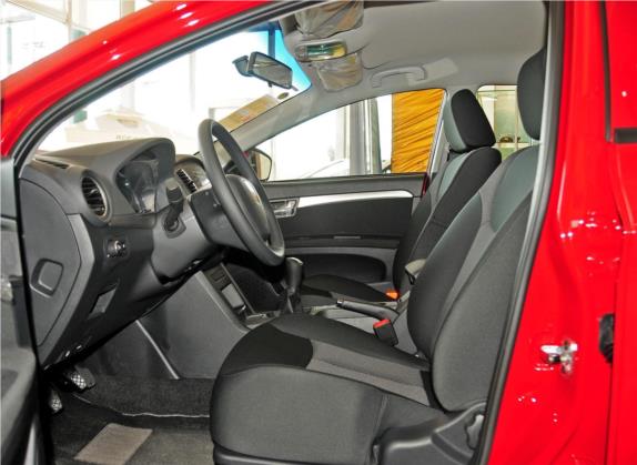 荣威350 2014款 1.5L 手动迅驰版 车厢座椅   前排空间