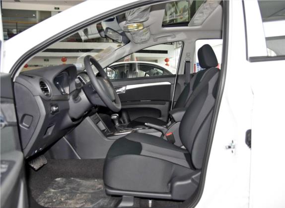 荣威350 2015款 1.5L 自动豪华天窗版 车厢座椅   前排空间