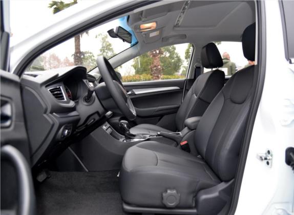 荣威360 2018款 PLUS 1.5L 自动尊享版 车厢座椅   前排空间