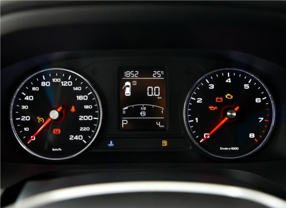 荣威i6 2020款 PLUS 1.6L CVT 4G互联荣耀旗舰版 中控类   仪表盘