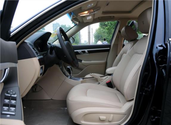 荣威750 2011款 1.8T 750S 迅雅版AT 车厢座椅   前排空间
