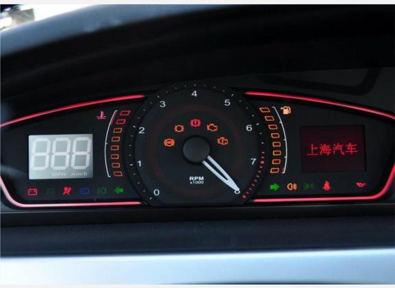 荣威550 2010款 550S 1.8L 手动启逸版 中控类   仪表盘