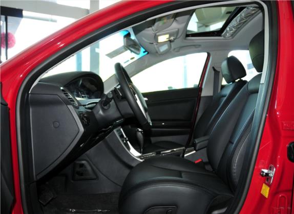 荣威550 2012款 550 1.8L 自动超值版 车厢座椅   前排空间