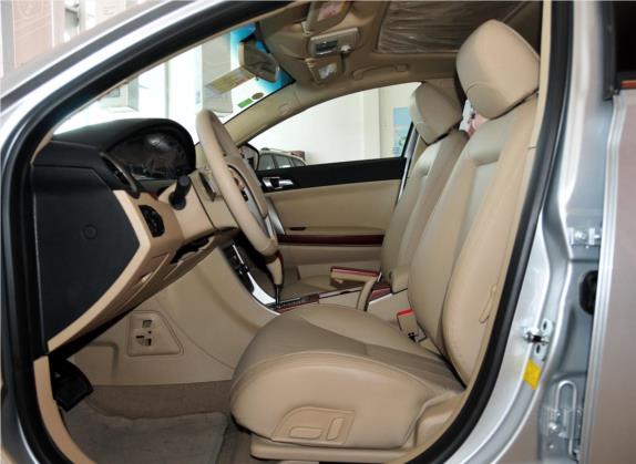 荣威550 2012款 550S 1.8L 自动启臻版 车厢座椅   前排空间
