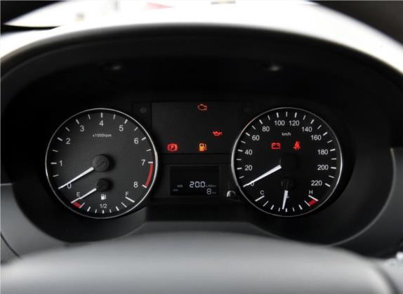 瑞风M3 2016款 宜家版 2.0L 豪华智能型 中控类   仪表盘