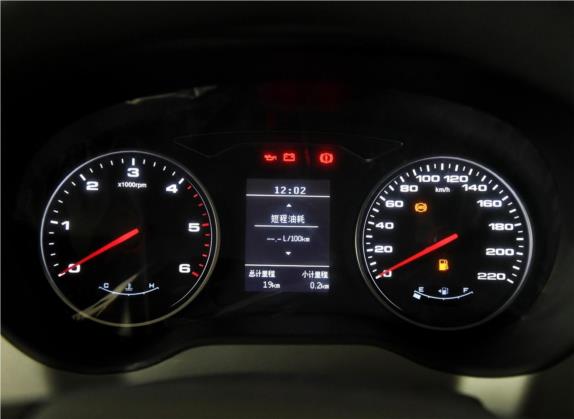 瑞风M4 2017款 1.9T 柴油 手动舒适型 中控类   仪表盘