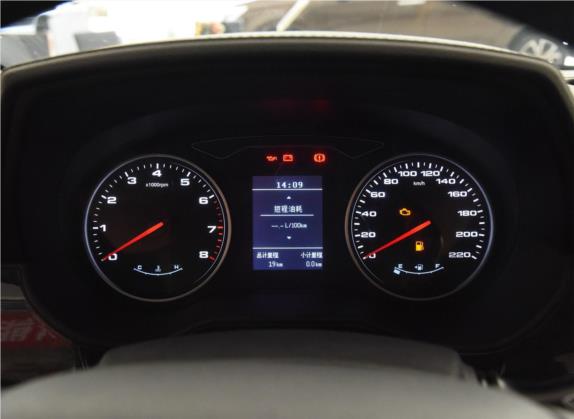 瑞风M4 2018款 商务版 1.5T 手动豪华智能型 中控类   仪表盘