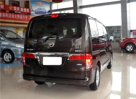 日产NV200 2014款 1.6L CVT豪华型 国IV 外观   斜后