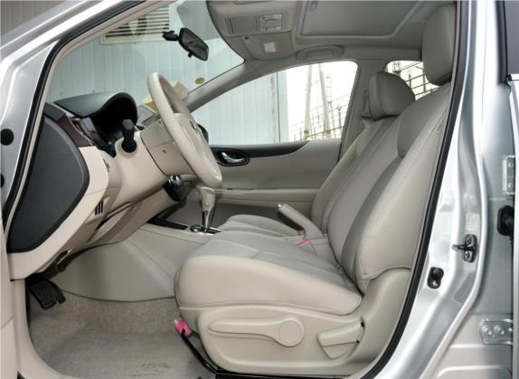 骐达TIIDA 2011款 1.6L CVT豪华型 车厢座椅   前排空间