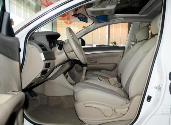 轩逸 2012款 经典 1.6XL 手动豪华版 车厢座椅   前排空间