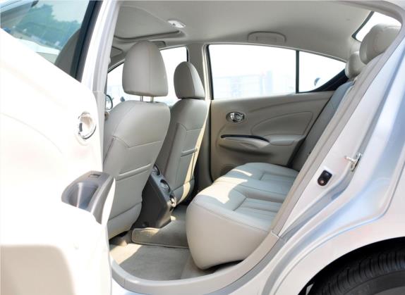 阳光 2011款 1.5XV CVT尊贵版 车厢座椅   后排空间