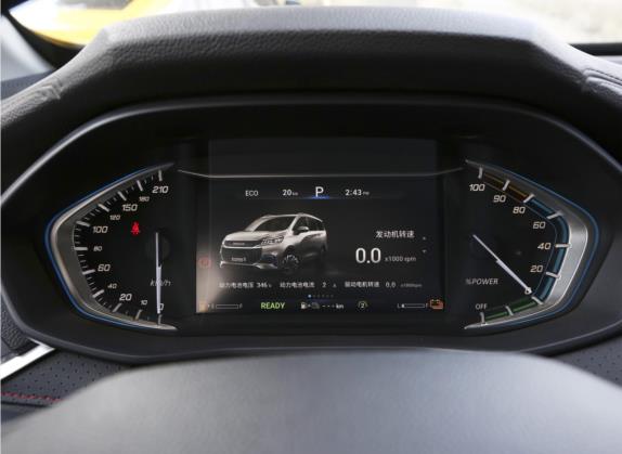 上汽大通MAXUS EUNIQ 5 2020款 1.3T PLUG IN 尊享版 中控类   仪表盘