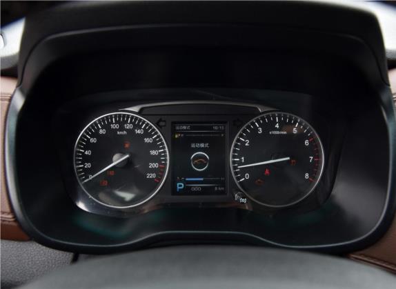 SWM斯威X7 2018款 1.5T 自动智享型 7座 中控类   仪表盘
