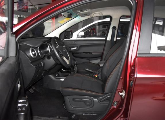SWM斯威X3 2017款 1.6L 手动风尚型 车厢座椅   前排空间