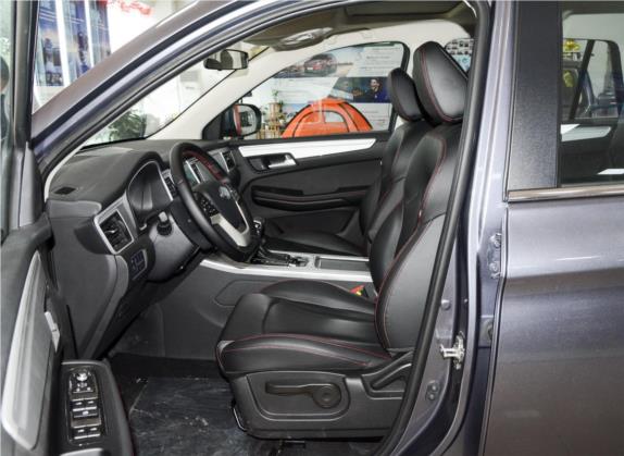 SWM斯威G05 2019款 1.5T 自动精英型 车厢座椅   前排空间