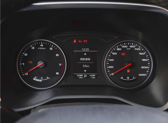 思皓X8 2021款 300T DCT尊贵智联版 6座 中控类   仪表盘