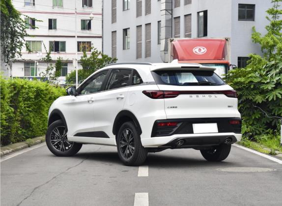 思皓QX 2021款 300T DCT尊贵智联型 外观   斜后