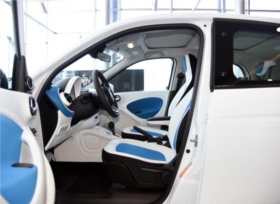 smart forfour 2016款 0.9T 66千瓦极致版 车厢座椅   前排空间