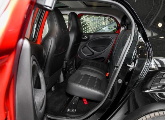 smart forfour 2018款 0.9T 66千瓦先锋版 车厢座椅   后排空间