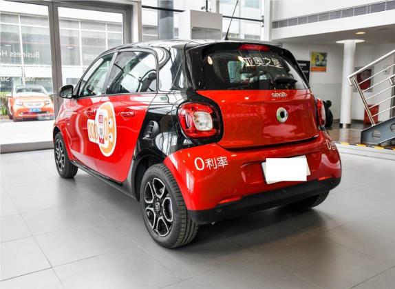 smart forfour 2018款 0.9T 66千瓦先锋版 外观   斜后