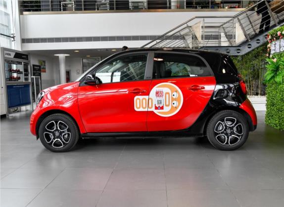 smart forfour 2018款 0.9T 66千瓦先锋版 外观   正侧