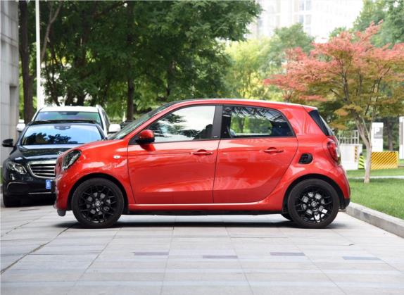 smart forfour 2018款 0.9T 66千瓦锋型版 外观   正侧