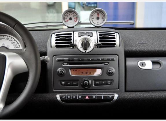 smart fortwo 2009款 1.0 MHD 硬顶 style版 中控类   中控台