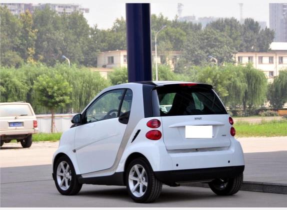 smart fortwo 2009款 1.0 MHD 硬顶 style版 外观   斜后