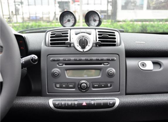 smart fortwo 2009款 1.0 MHD 敞篷 style版 中控类   中控台