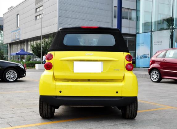 smart fortwo 2009款 1.0 MHD 敞篷 style版 外观   正后