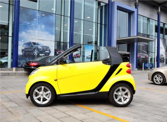 smart fortwo 2009款 1.0 MHD 敞篷 style版 外观   正侧