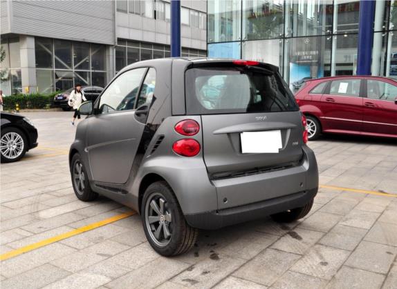 smart fortwo 2010款 1.0 硬顶 哑光灰限量版 外观   斜后