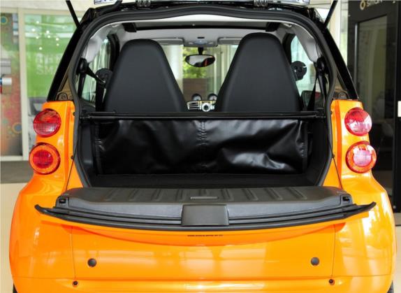 smart fortwo 2011款 1.0 MHD 硬顶燃橙版 车厢座椅   后备厢