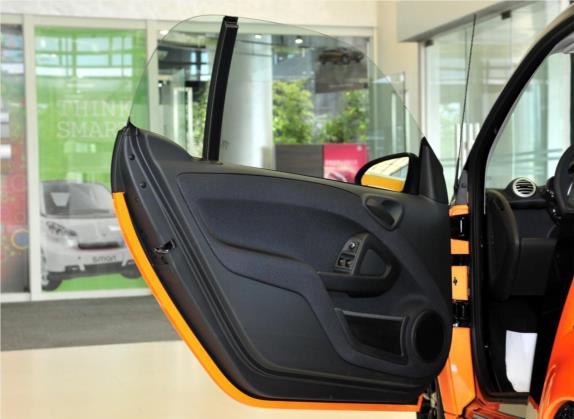 smart fortwo 2011款 1.0 MHD 硬顶燃橙版 车厢座椅   前门板