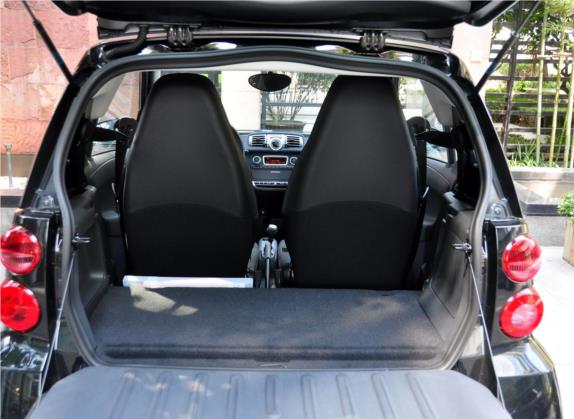 smart fortwo 2011款 1.0 MHD 科比特别版 车厢座椅   后备厢