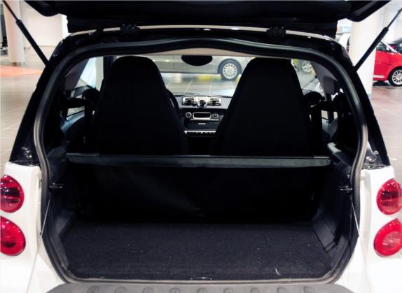 smart fortwo 2012款 1.0 MHD 硬顶激情版 车厢座椅   后备厢