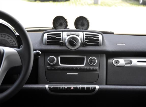 smart fortwo 2012款 1.0T 硬顶激情版 中控类   中控台