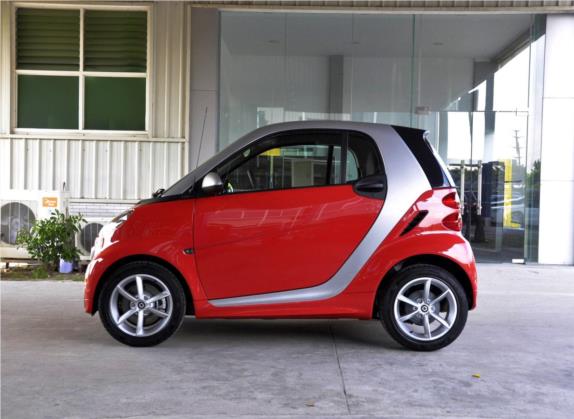 smart fortwo 2012款 1.0T 硬顶激情版 外观   正侧