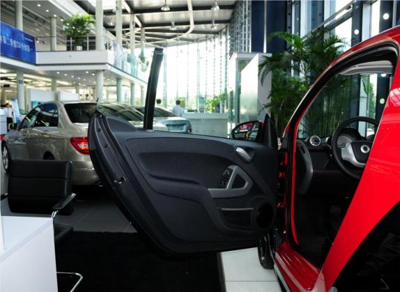 smart fortwo 2012款 1.0 MHD 硬顶烈焰特别版 车厢座椅   前门板