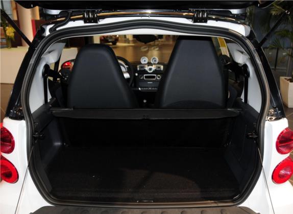 smart fortwo 2013款 1.0T 硬顶冰炫特别版 车厢座椅   后备厢
