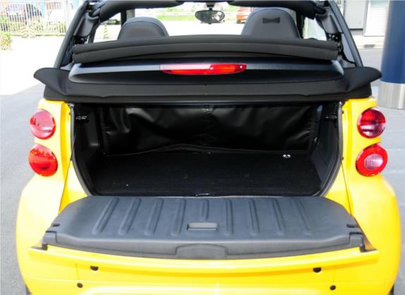 smart fortwo 2013款 1.0 MHD 敞篷城市游侠特别版 车厢座椅   后备厢