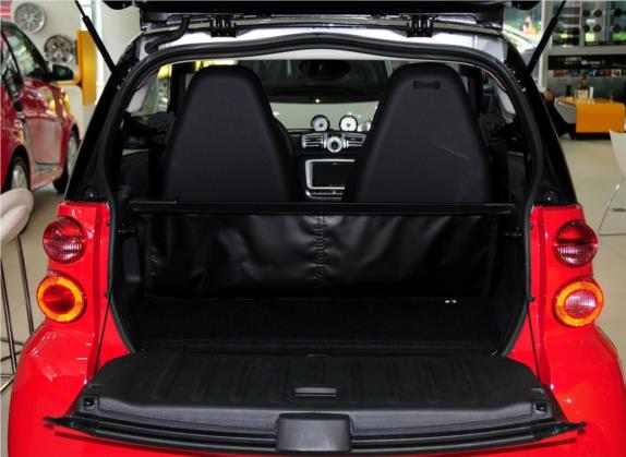smart fortwo 2013款 1.0T 硬顶激情版 车厢座椅   后备厢