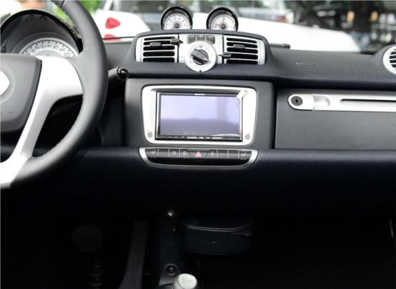 smart fortwo 2013款 1.0T 敞篷激情版 中控类   中控台