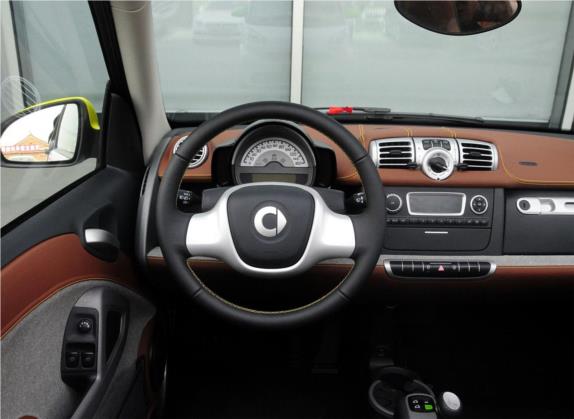 smart fortwo 2014款 1.0 MHD 敞篷BoConcept特别版 中控类   驾驶位