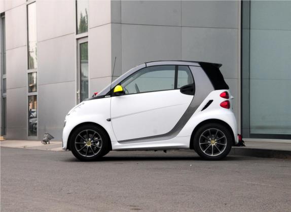 smart fortwo 2014款 1.0 MHD 敞篷BoConcept特别版 外观   正侧