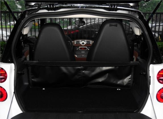 smart fortwo 2014款 1.0 MHD 硬顶BoConcept特别版 车厢座椅   后备厢