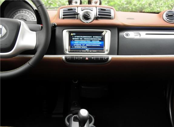 smart fortwo 2014款 1.0T 硬顶BoConcept特别版 中控类   中控台