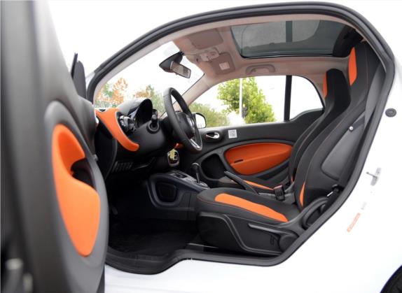 smart fortwo 2015款 1.0L 52千瓦硬顶激情版 车厢座椅   前排空间